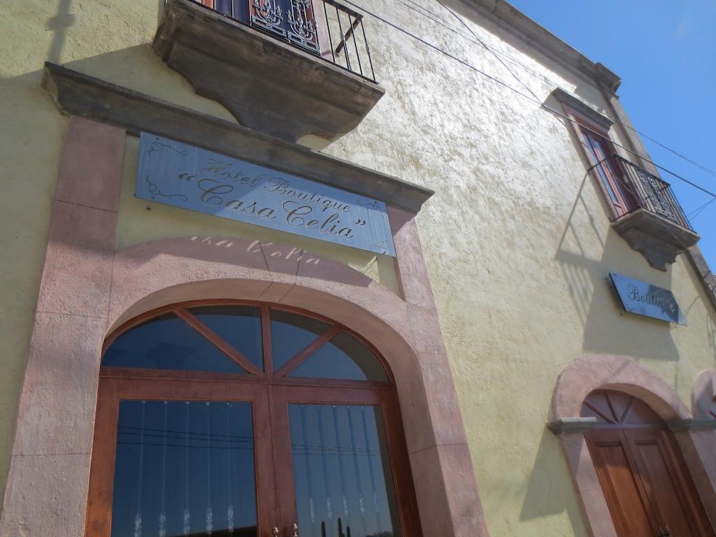 Casa Celia Hotel Restaurante Берналь Экстерьер фото